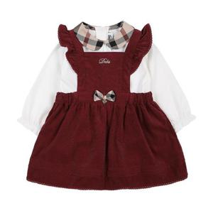 [닥스베이비]닥스베이비 코듀로이 에이프런 원피스 상하복 ETW20VP53M_WN