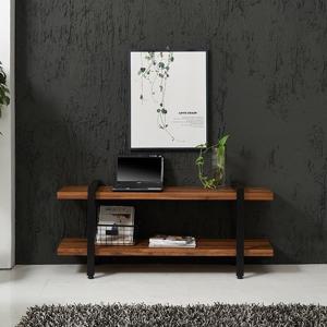 HZ2800 멀바우 원목 스틸거실장 1200