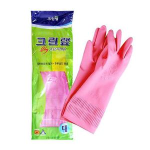 고무장갑 크린랲고무장갑 고무장갑(ES-대)