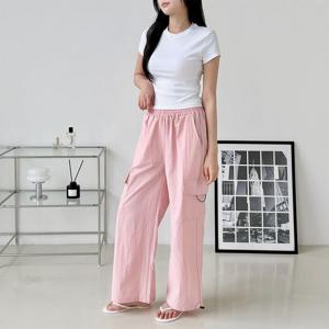 카고바지 체일스 바스락 맥스와이드 카고바지 스트링팬츠 SD-250721