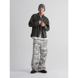 (265964AY2J) [에잇세컨즈] 스톤워싱 트윌 셔츠  올리브