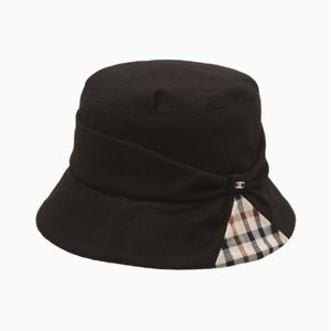 [닥스핸드백] 블랙 DD로고 버킷햇 DBHE5FS02BK