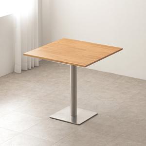 포레스 LPM 천연 원목 테이블 월넛 식탁 카페 업소용 사각 800