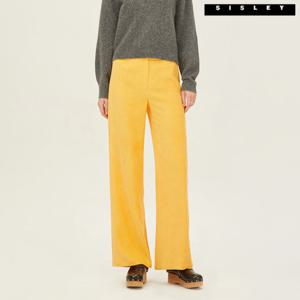 [시슬리]시슬리 레인보우 코듀로이 뒷 밴딩 팬츠 SAPT34261_YE