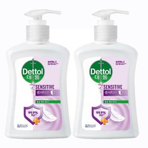 데톨 핸드워시 센서티브 250ml 2개