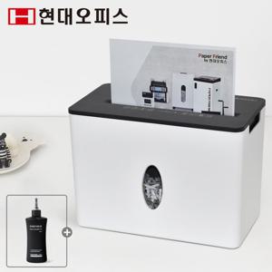 [현대오피스] 소형 가정용 문서세단기 PK-58X 5매 탁상용 파쇄기 세절기