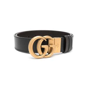 구찌 더블 G 버클 리버시블 레더 가죽 벨트 627055 CAO2T1062