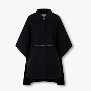 [보브]캐시미어 블렌드 루즈 핏 판초 코트(7155416007)