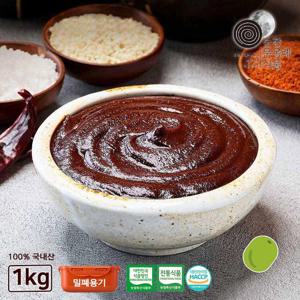 순창문옥례식품 국내산 전통 매실 고추장 1kg 밀폐용기