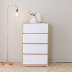 퍼스웰 도도스 강화UV코팅 광폭600 4단 서랍장(DO_002)