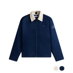 [타미힐피거칠드런2] 콘트라스트 칼라 코튼 재킷 (T42G1QJC200BT1) 3T 16세