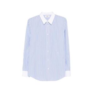 셀린느 긴팔 셔츠 RC0BX1389 CBA0 Clear Blue