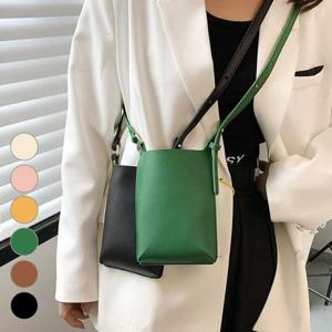 레더 미니 백 ELG114 파우치 여성 토드백 백팩 패션잡