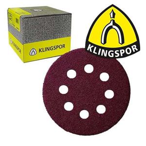클링스포 PS22 원형페파 125mm GLS5 금속우드용 50매 페파 뻬빠 사포 연마 샌드페이퍼