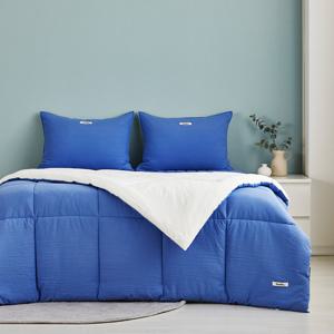 [모던하우스] 소프트워싱 리버시블 싱글 차렵이불 네이비