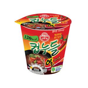 컵라면 오뚜기 컵누들 열라면 35g 15개