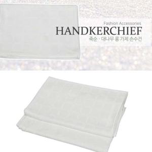 대나무 죽순 직사각형 이중 롱가제 무지 수건 0106se