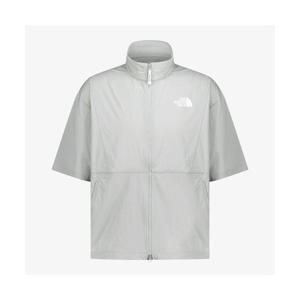 노스페이스 NT7KR01K 화이트라벨 아이라 반팔 집업_LIGHT GRAY 256901
