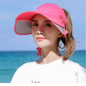 키밍 기능성 슬라이드 썬캡 자외선 챙넓은 슬라이드캡