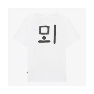 노스페이스 NT7UR60D 한글 반팔 티셔츠_OFF WHITE 256958