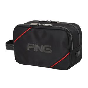 [핑골프](사 은품증정) 남성 파이핑 배색 파우치 (111E1BG003_BK)