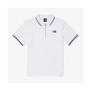 노스페이스 NT7PQ37B 여성 아이스 필드 반팔 집업 폴로 256664