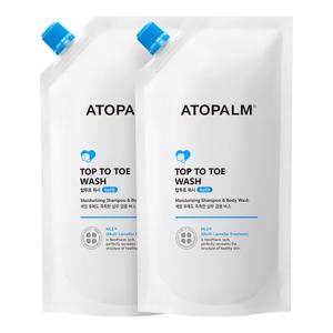 [아토팜] 탑투토워시 400ml(리필)X2