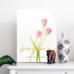 [샤이닝홈] 무드 접이식 액자테이블 720x480 튤립 밥상/공부상