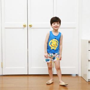 [삐삐롱][삐삐롱] 프랭클 남민소매 세트(15S1245HS_BL)