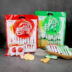 크라운 참쌀설병 참쌀선과  / 주전부리 쌀과자 사무실 어른간식