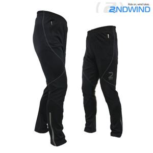 세컨윈드 윈드라인블랙 라이딩 자전거 통바지 팬츠 하의