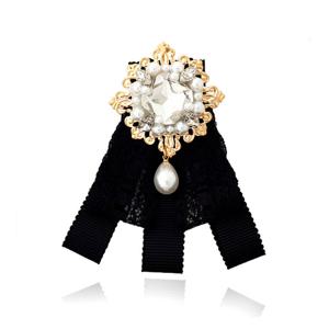 핸드메이드 엔틱크로스 브로치