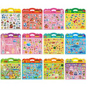 [ROI BOOKS] 로보카폴리 붙였다 뗐다  말랑 스티커 12종 택1