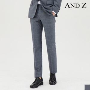 [앤드지] 라이크라 혼방 네이비 체크 정장팬츠 (BZA2SP1104)