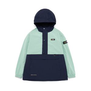 [내셔널지오그래픽 키즈] K221UFT950 키즈 아노락 후드 점퍼 NAVY
