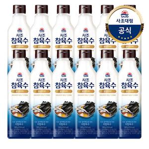 [사조대림] 참육수 멸치다시마 500g x 12개