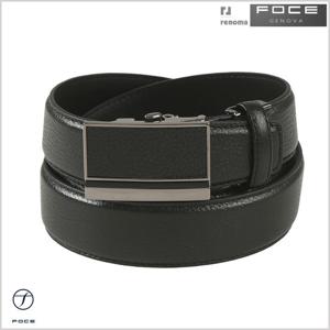 [레노마(셔츠)][레노마] 포체 블랙 심플 버클 남성 소가죽 자동 벨트 FMRBE1106BK