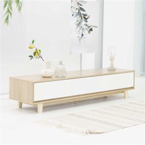 (착불)우아미가구 시클레 원목 거실장 1500