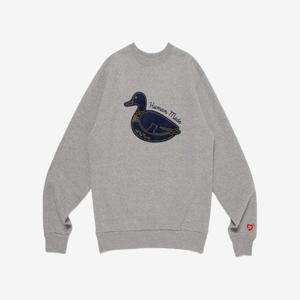 휴먼메이드 그래픽 맨투맨 그레이 HM28CS014