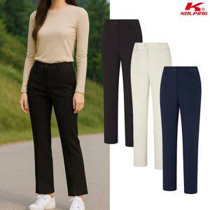 콜핑 여성 봄 하이쿨 밑단트임 얇은 등산 바지 KSC081VP6W