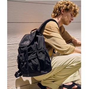 [닥스] 벌룬 블랙 플랩 발수코팅 나일론 DBBA5E650BK