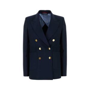 구찌 더블 브레스트 코튼 자켓 818203Z7AJZ 4264 BLUE