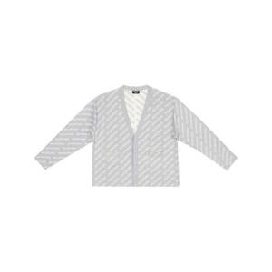 25 FW 발렌시아가 로고 인타르시아 가디건 699822T3233 TP432010838