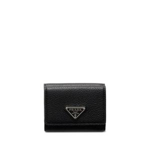 프라다 에나멜 트라이앵글 로고 지갑 2MH0422E54