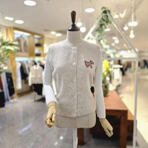 [멜로디가든]M25F8V104_퍼피체크 니트베스트