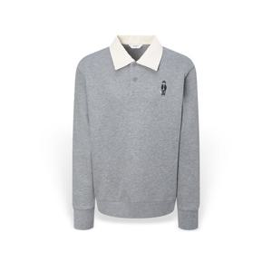 [헤지스] 남성 코듀로이패치 카라 긴팔티셔츠 HZTS5D750G2