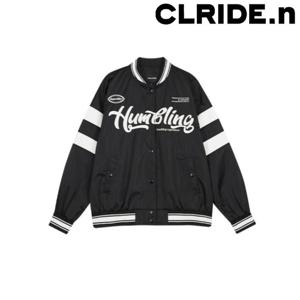 [클라이드]여성 1color 레터링 스타디움 점퍼 FOBJP706F