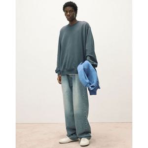 일꼬르소 25FW 에센셜 맨투맨 다크 그레이 IETS5F101G3