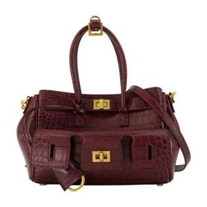 발렌시아가 숄더백 835732 2AB0X 6036 burgundy