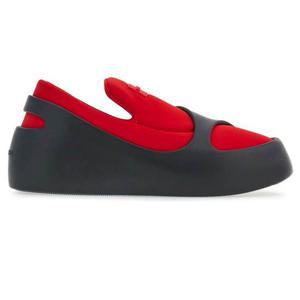 26 SS 페라가모 러버 패브릭 라운드토 슬립온 로퍼 0212710